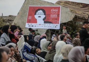 Gaza Cinema Academy Launches Second Annual Women’s Film Festival Amid Ruins of al-Bureij
